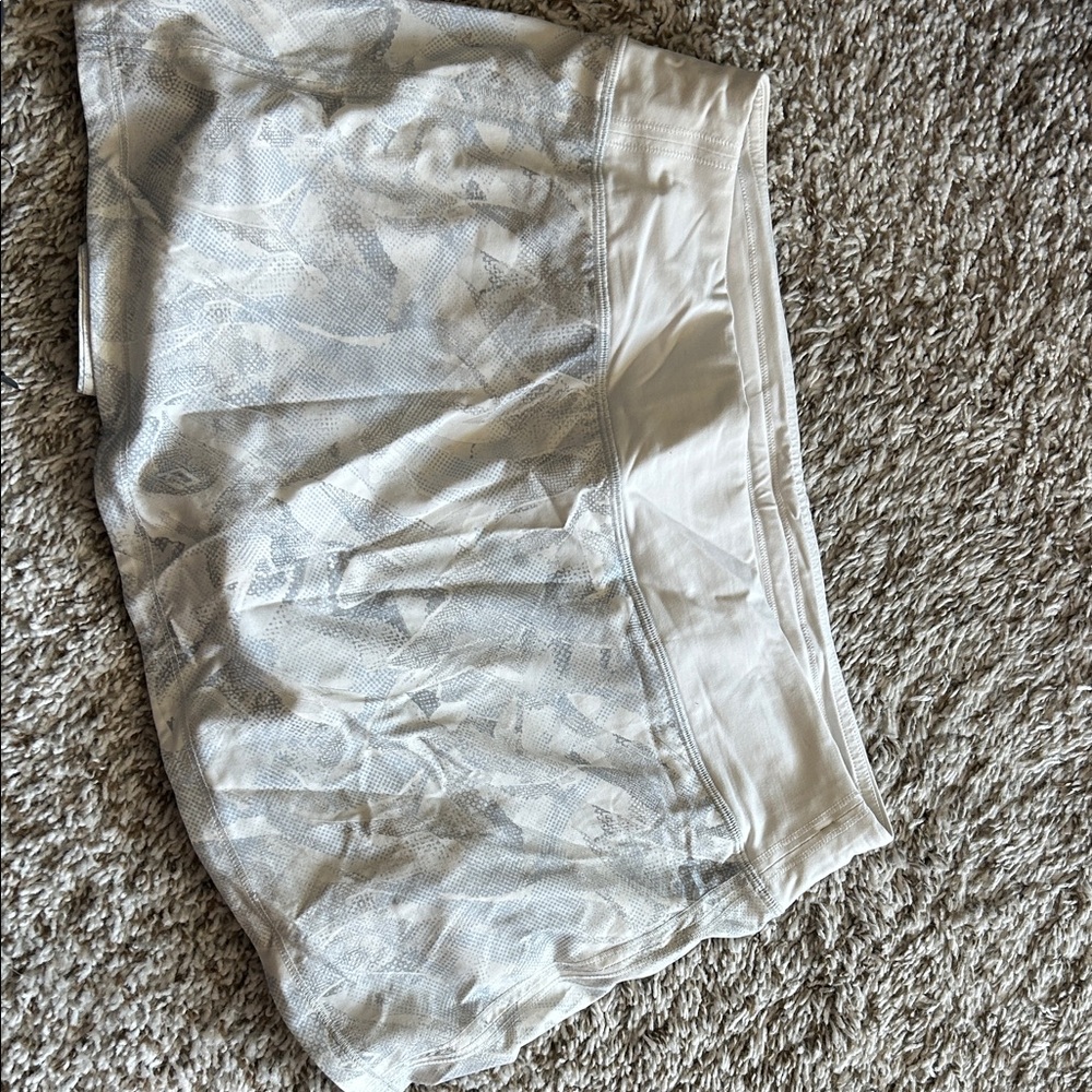 lululemon athletica White Mini Skirt